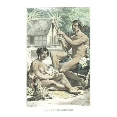 Austrálie Pelew Allard akvatinta 1803