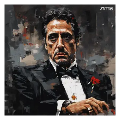 Foto obraz 90x90 cm Michael Corleone the godfather