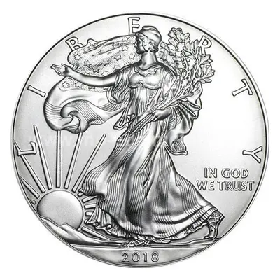 Stříbrná mince 1 Oz American Eagle 2018