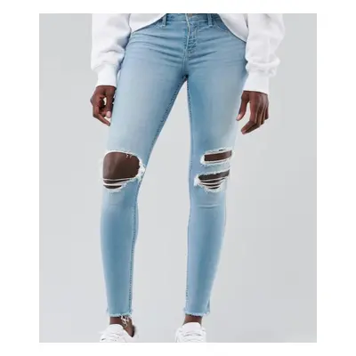 Dámské Strečové Jeans Leggings Hollister vel.30 - Kvalita