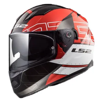 Prilba Helma Na Moto LS2 FF320 Stream Evo Kub Red Black Skutr L Xl