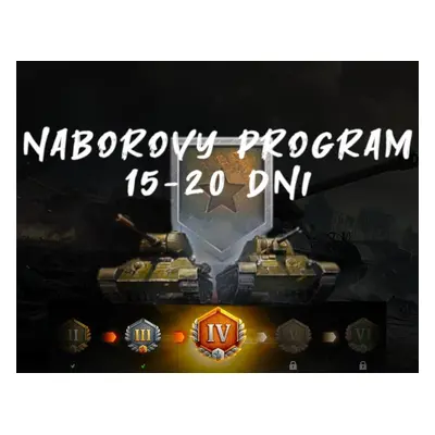 World of Tanks / Wot / náborový program / všechny odměny / 15-20 dní