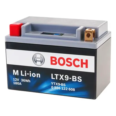 Motobaterie Bosch Li-iontové provedení 0986122608 LTX9-BS YTX9-BS