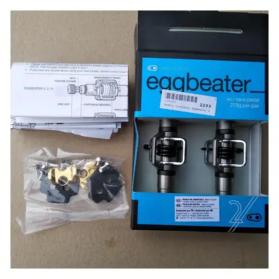 Pedály Crankbrothers Eggbeater 2 Silver / Black- Nové (metly)