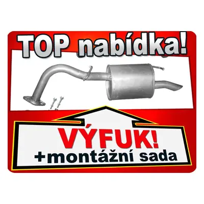 Výfuk Toyota Yaris 1.3 Vvt 87HP (MOTOR 2SZ-FE) 2005-2008 Cee