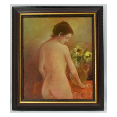 M. Vrbová-štefková 1909-1991 Artprice 7400 Stará Olejomalba (39081)