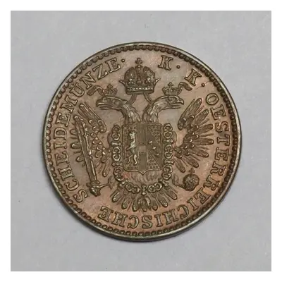 Franz Josef - 1/2 krejcar 1851 A Unc zb. Rl v plochách