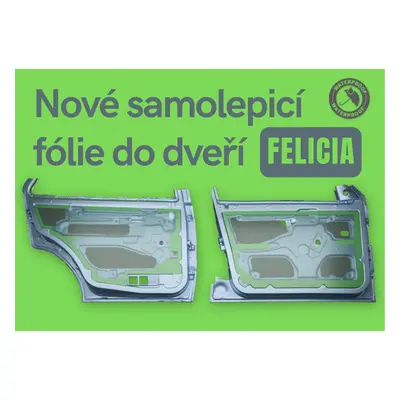 Felicia - fólie do dveří (komplet)