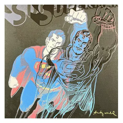 Andy Warhol - Superman - Certifikace Signováno 275/2400 Cmoa