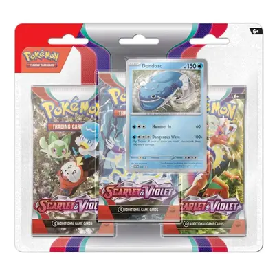 Pokémon Scarlet and Violet - 3 Pack Blister - Dondozo - (K42063)