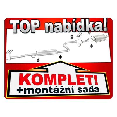 Výfuk Honda Civic Vi 1.4 Aerodeck Kombi 1998-2001 235