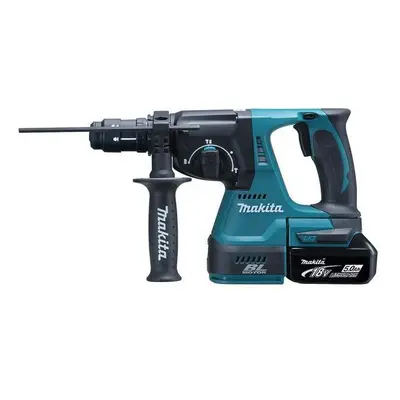 Makita Sds-plus Vřešení A Sadkovací Hammer 18V 2J 2 x 50 Ah Bldcakce