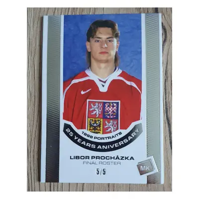 Libor Prochazka - Mk 23/24 Silver Final Roster limit 5/5 - Nagano