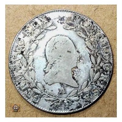 Rakousko 1804 A - 20 Silver Kreuzer (Franz Ii) /XF