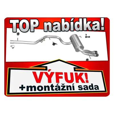 Výfuk Volkswagen Tiguan 2.0 Tdi s Dpf U80A