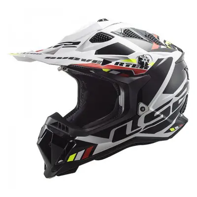 Prilba Helma Na Moto MX700 Subverter Evo Stomp White Black S-2XL