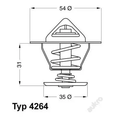 Termostat Seat - Vw Derby Golf Jetta Polo Vento