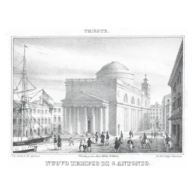 Trieste S. Antonio litografie (1830)