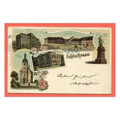 Šluknov - Schluckenau - Litho 1899