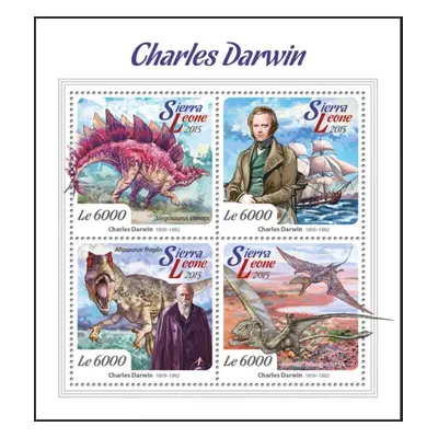 Sierra Leone 2015 Charles Darwin Mi 6773-76 Kat 11 R219