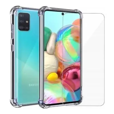 Zesílený protinárazový kryt tvrzené sklo pro Samsung Galaxy A71