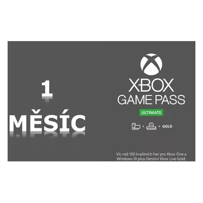 Xbox Game Pass Ultimate 1 Měsíc ( Gold Ea Play xCLOUD Gaming)