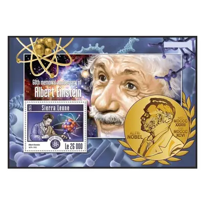 Sierra Leone 2015 Albert Einstein Mi Block 793 Kat 12 R216