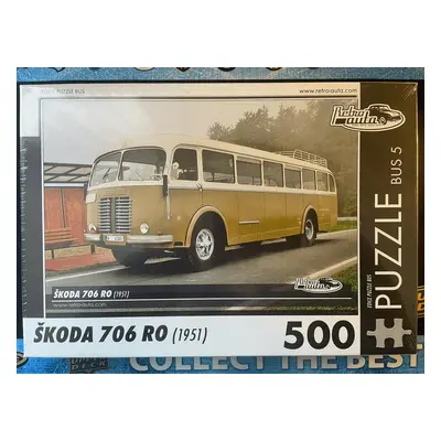 Puzzle Škoda 706 Ro 1951 / 500 dílků