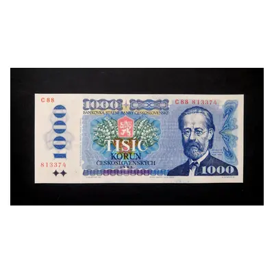 1000 korun 1985 serie C 88 Top stav Unc