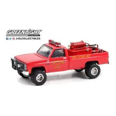 Greenlight 1/64 Chevy C20 Custom Lawrenceburg Indiana Fire Dept 67010