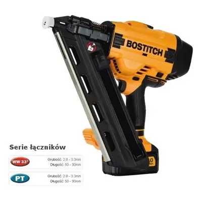 Bostitch Guardrillator 18V 2x40 Ah Li-ion 50-90mm Pt / WW33 Btc Akce