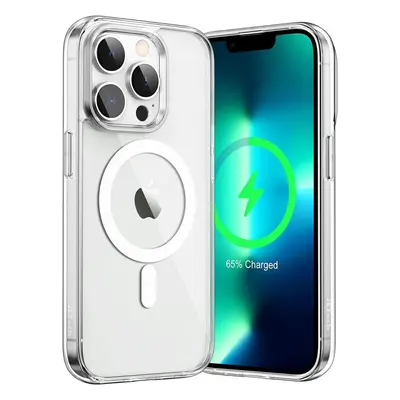 Iphone 12 / 12 Pro pouzdro obal silikonový Magsafe bezbarvý sejf03