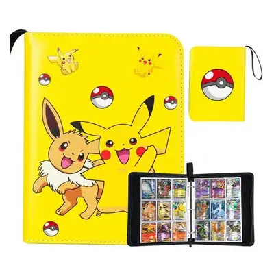 Pokemon Tcg Pokemon album na zip 900 ks - Pikachu a Eevee