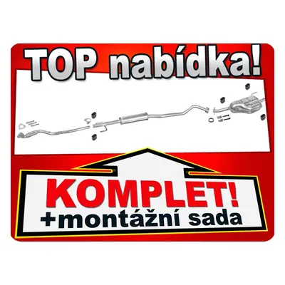 Výfuk Opel Astra G 1.4 16V Kombi 09.2000-09.2004 E75