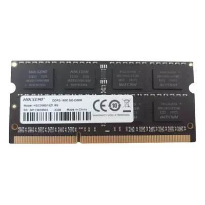 8GB 2Rx8 PC3 12800S So-dimm DDR3 1600MHz Nové záruka 24m