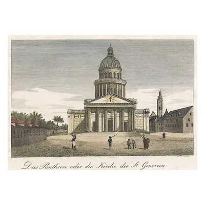 Paris Pantheon Strahlheim oceloryt (1840)