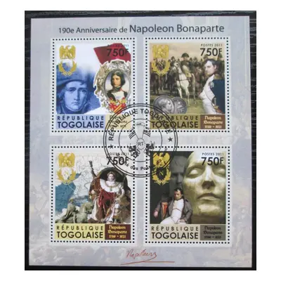 Togo 2011 Napoleon Bonaparte Mi 3999-4002 Kat 12 2225