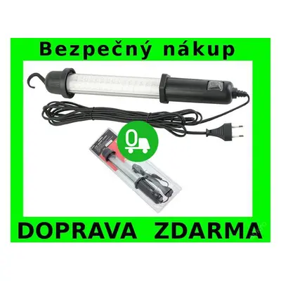 Diodová Montážní Lampa 60 Led Síť Doprava Zdarma