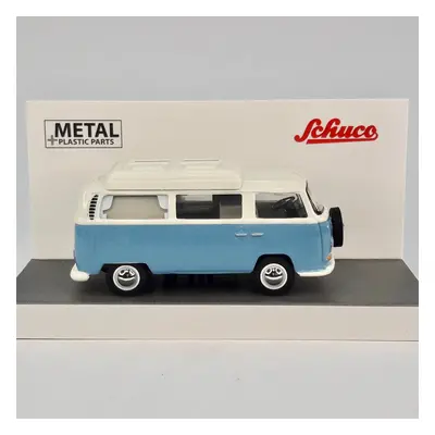 Volkswagen T2 Camper modro/bílá - 1/64 Schuco (G3-x11)