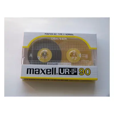 kazeta Maxell Ur-f 90 typ I 1988