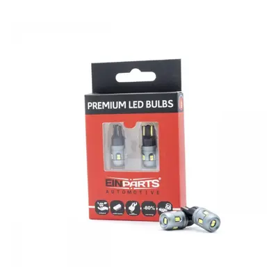 W5W Led žárovky (12 x Smd 2016) 6000K Canbus