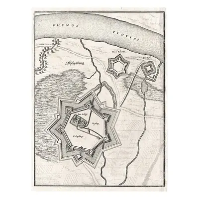 Üdenheim - Philipsburg Merian mědiryt 1638