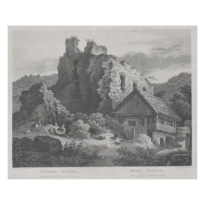 Kamýk Mikovec oceloryt 1860