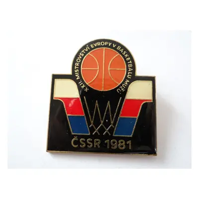 Velký Smalťák Čssr 1981 22. mistrovství Evropy v basketbalu