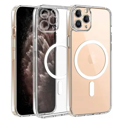 Iphone 11 Pro kryt pouzdro obal silikonový Magsafe bezbarvý sejf16