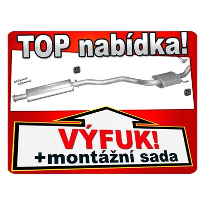 Výfuk Alfa Romeo 147 1.6 2.0 16V Twin Spark 2000-2010 Uuf