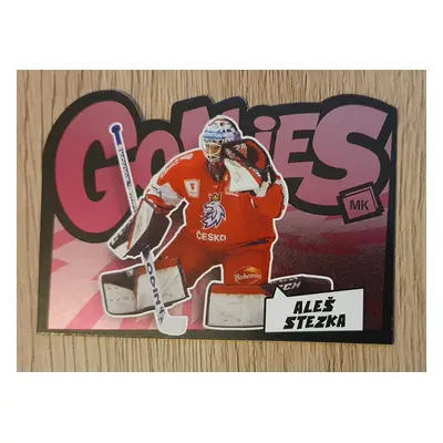 Ales Stezka - Mk 23/24 Goalies Die-cut Pink limit 4/10