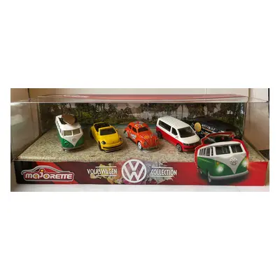 Majorette 1/64 Volkswagen Collection Evolution Set Beetle -BROUK Bus