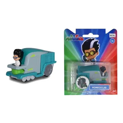 Pj Masks Vozidlo s figurkou Romeo s laboratoří. Nové.