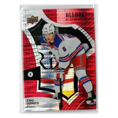 Zac Jones - 2021-22 Ud Allure 139 - Red Rainbow Rookie